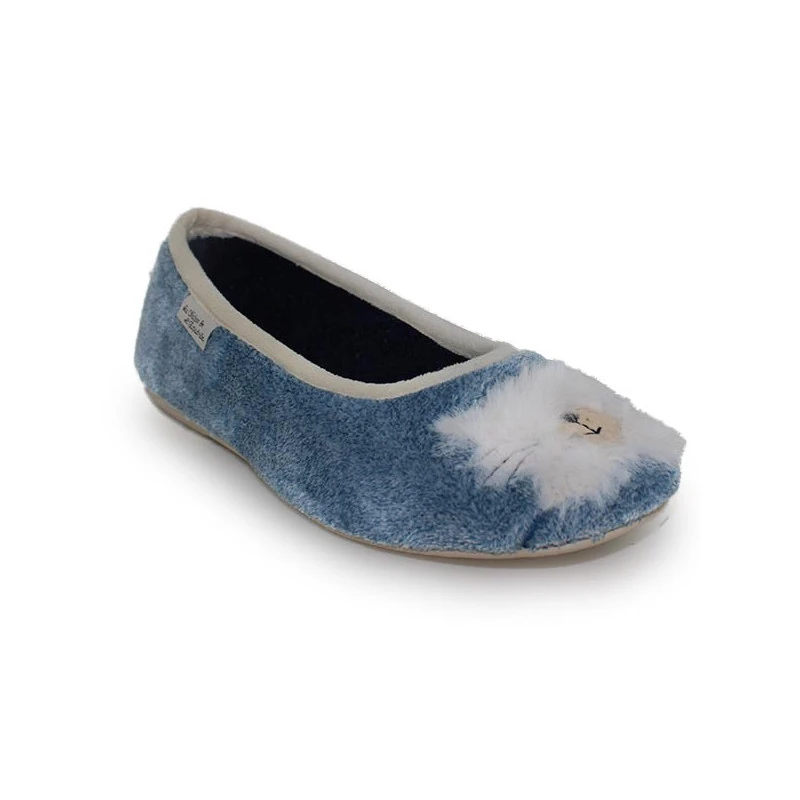 LA MAISON DE L'ESPADRILLE Chaussons Ballerines Pour Femme 6054 2 LA MAISON DE L'ESPADRILLE Chaussons Ballerines Pour Femme 6054 – Image 2