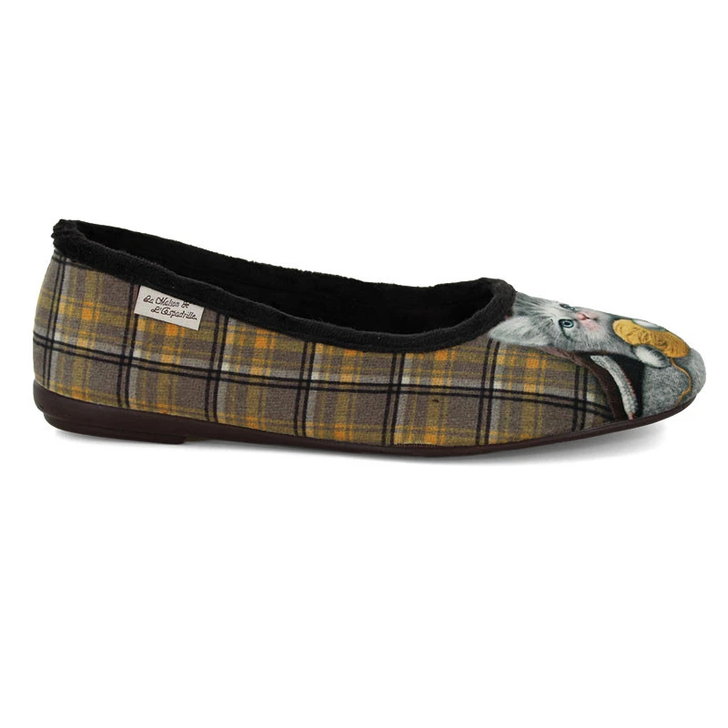 LA MAISON DE L'ESPADRILLE Chaussons Ballerines Pour Femme 6054 1 LA MAISON DE L'ESPADRILLE Chaussons Ballerines Pour Femme 6054