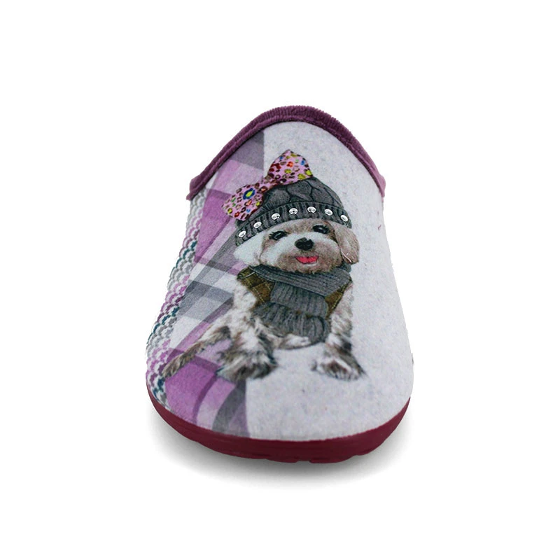 LA MAISON DE L'ESPADRILLE Chaussons Mules Pour Femme 6514 3 LA MAISON DE L'ESPADRILLE Chaussons Mules Pour Femme 6514 – Image 3