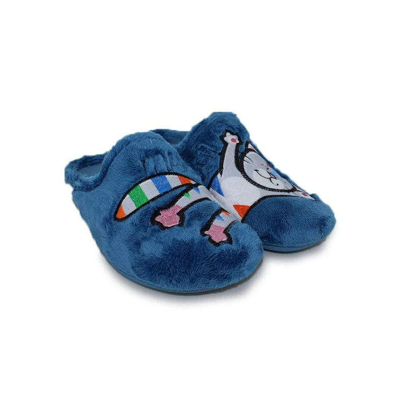 LA MAISON DE L'ESPADRILLE Chaussons Mules Pour Femme 9063 1 LA MAISON DE L'ESPADRILLE Chaussons Mules Pour Femme 9063