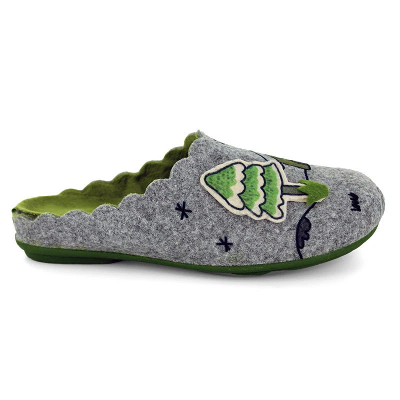 LA MAISON DE L'ESPADRILLE Chaussons Mules Pour Femme 9064 2 LA MAISON DE L'ESPADRILLE Chaussons Mules Pour Femme 9064 – Image 2