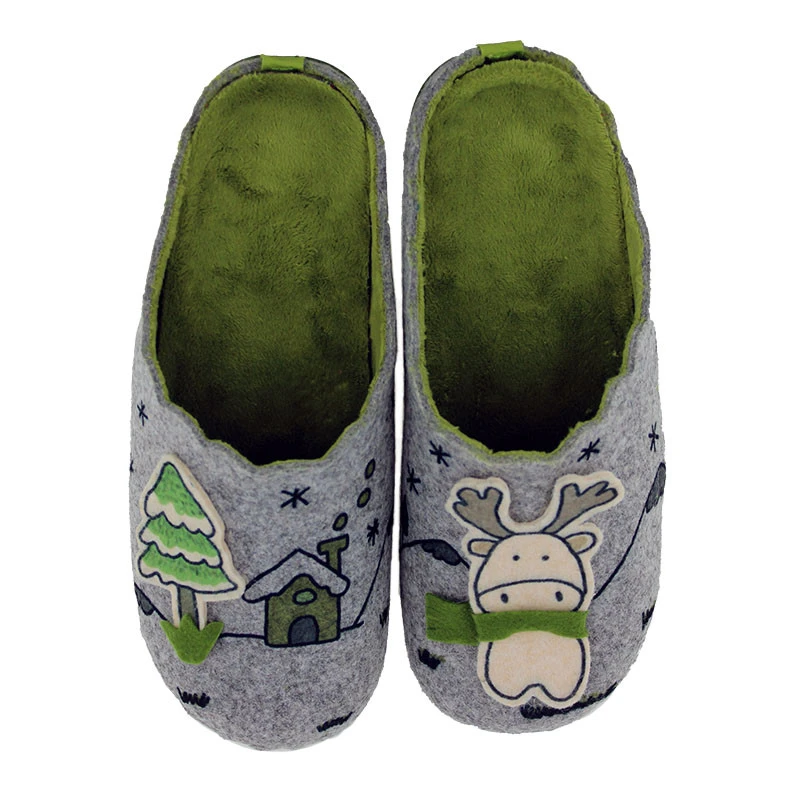 LA MAISON DE L'ESPADRILLE Chaussons Mules Pour Femme 9064 5 LA MAISON DE L'ESPADRILLE Chaussons Mules Pour Femme 9064 – Image 5