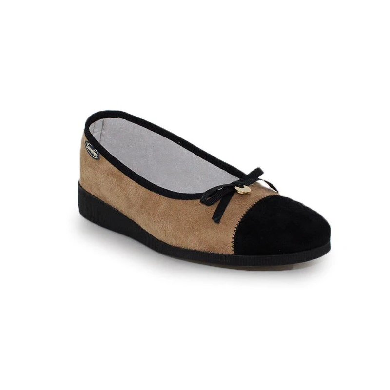 EXCELLENCE By SEMELFLEX Chaussons Ballerines Pour Femme Pompadour 2 EXCELLENCE By SEMELFLEX Chaussons Ballerines Pour Femme Pompadour – Image 2