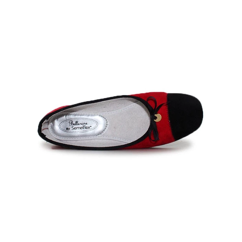 EXCELLENCE By SEMELFLEX Chaussons Ballerines Pour Femme Pompadour 17 EXCELLENCE By SEMELFLEX Chaussons Ballerines Pour Femme Pompadour – Image 17