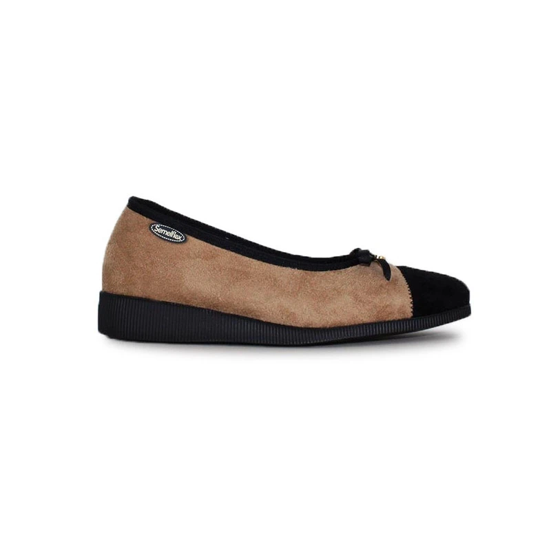 EXCELLENCE By SEMELFLEX Chaussons Ballerines Pour Femme Pompadour 1 EXCELLENCE By SEMELFLEX Chaussons Ballerines Pour Femme Pompadour