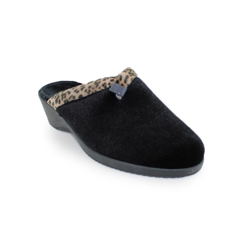 SOIR ET MATIN Chaussons Mules Pour Femme Douceline 2 SOIR ET MATIN Chaussons Mules Pour Femme Douceline – Image 2