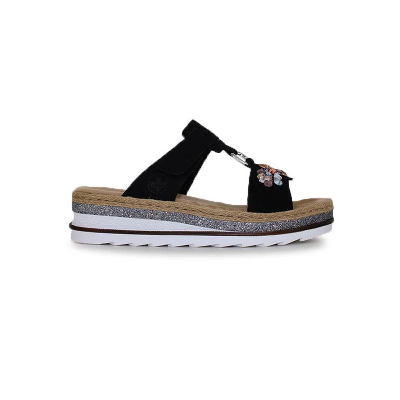 RIEKER Mules Pour Femme Morokko V79N4 1 RIEKER Mules Pour Femme Morokko V79N4