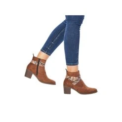 RIEKER Boots / Bottines Pour Femme Sheepsuede Y2064 -EL NATURALISTA Ventes sheepsuede y2064 4