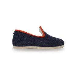 CHAUSSE MOUTON Charentaises Pour Femme Tweed